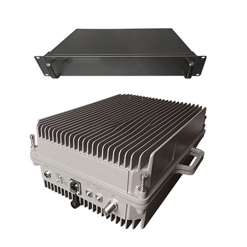  滨城350M PDT消防集群警用数字光纤直放站近远端机