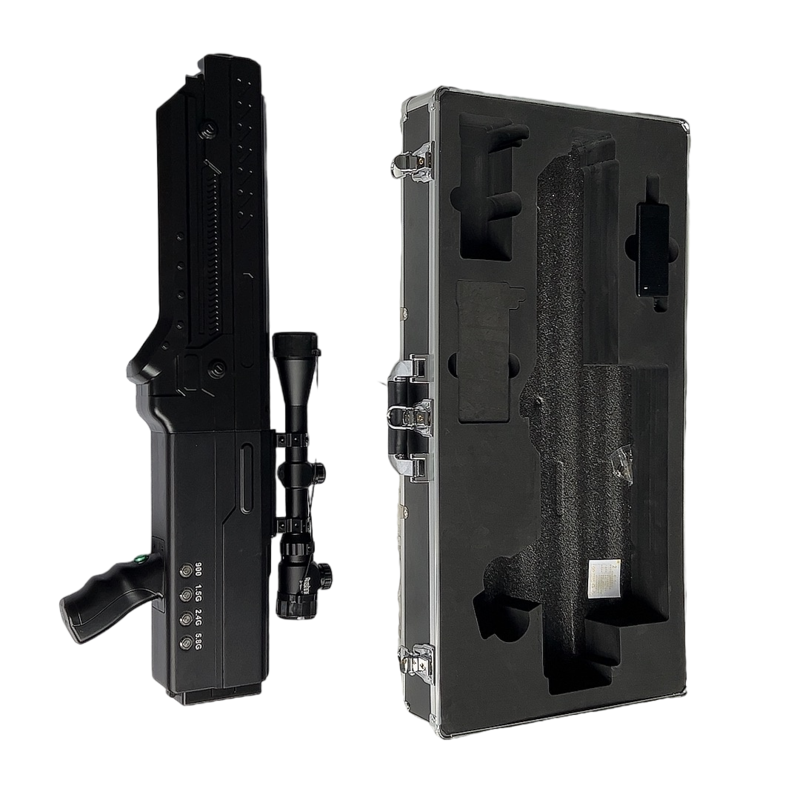  滨城手持便携式枪型低空防御反制四通道A型