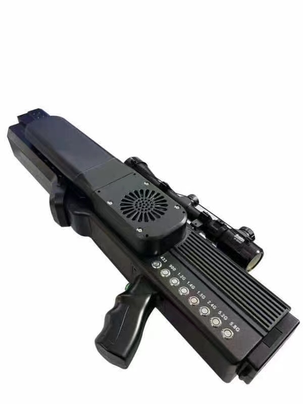  滨城手持便携式枪型低空防御反制八通道